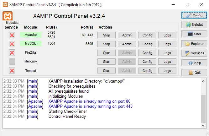 Cara Membuat Database Mysql pada XAMPP